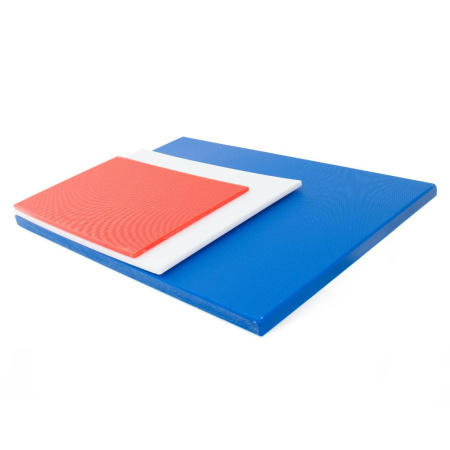 Доска разделочная 400х300х12 красная пластик